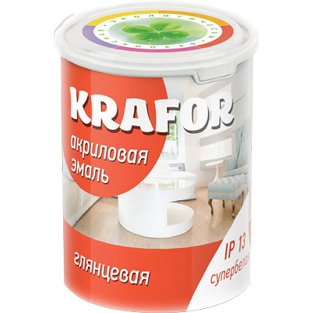 Акриловая эмаль KRAFOR