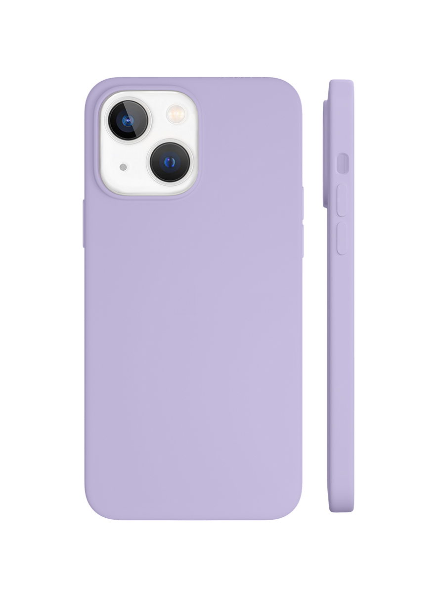 Чехол защитный VLP Silicone case with MagSafe для iPhone 14 Plus, сиреневый