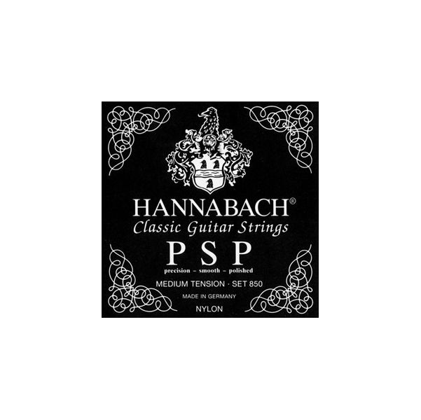 Струны Hannabach 850MT Black PSP нейлон для классической гитары