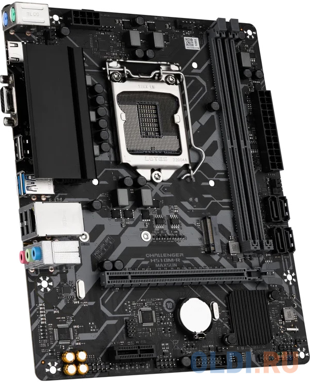 Материнская плата Maxsun <MS-Challenger H510M-R> LGA1200 <H510> 1*PCIEx16, 1*PCIEx1, 1*M.2 , 4*SATA3, VGA+HDMI, mATX, 2*DDR4 в Москвe