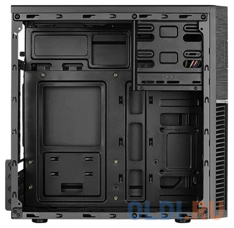 Корпус microATX Aerocool Cs-105 Без БП чёрный в Москвe