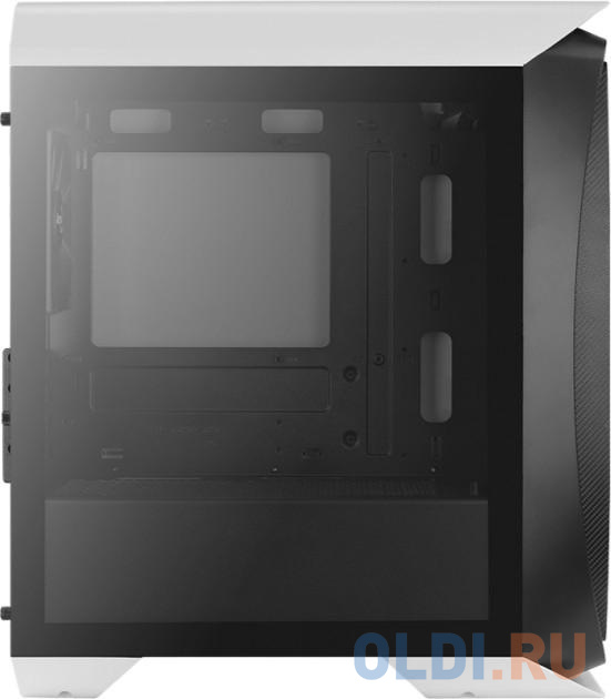 Корпус microATX Aerocool AERO ONE MINI-G-WT-v1 Без БП белый