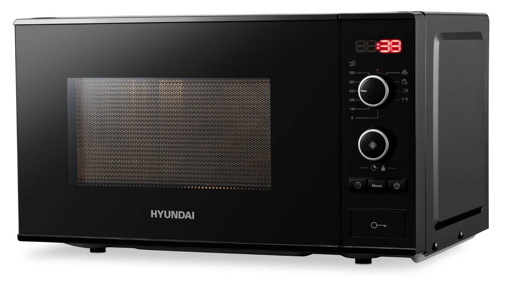 Микроволновая печь Hyundai HYM-D3032, черный