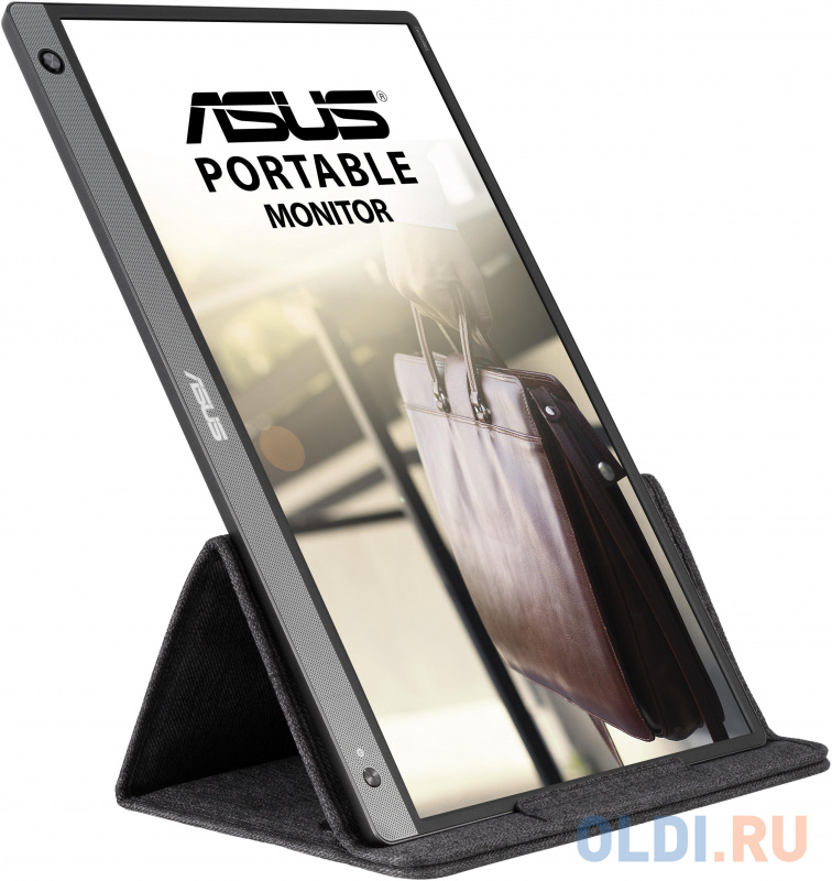 Монитор Asus 15.6" Portable MB16AH темно-серый IPS LED 16:9 глянцевая 250cd 178гр/178гр 1920x1080 FHD USB 0.73кг