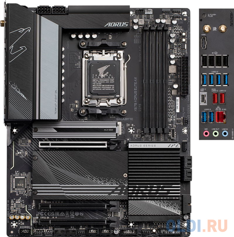 Материнская плата GigaByte X670 AORUS ELITE AX