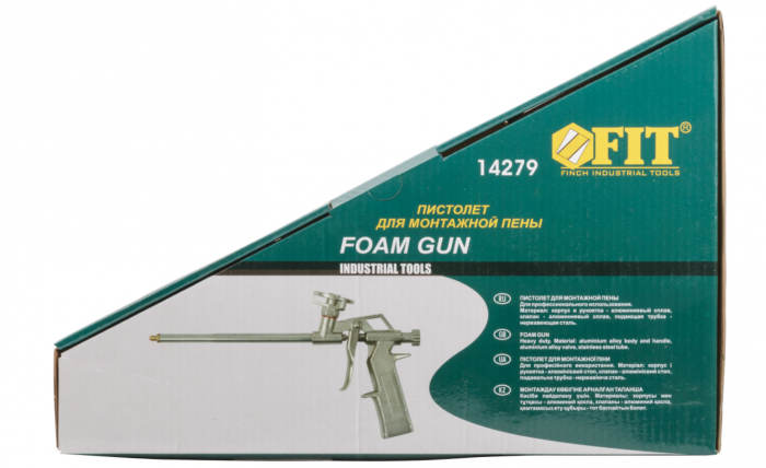 Пистолет для монтажной пены FIT Профи 14279
