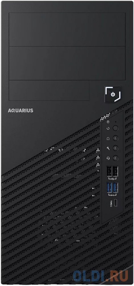 ПК Aquarius Aquarius Pro P30 K44 mini-Tower MT i3 10105 8Gb 1Tb SSD256Gb HDG noOS 2.5xGbitEth WiFi 400W мышь клавиатура (P30K441K3628C262O02NWNKTNN3) в Москвe