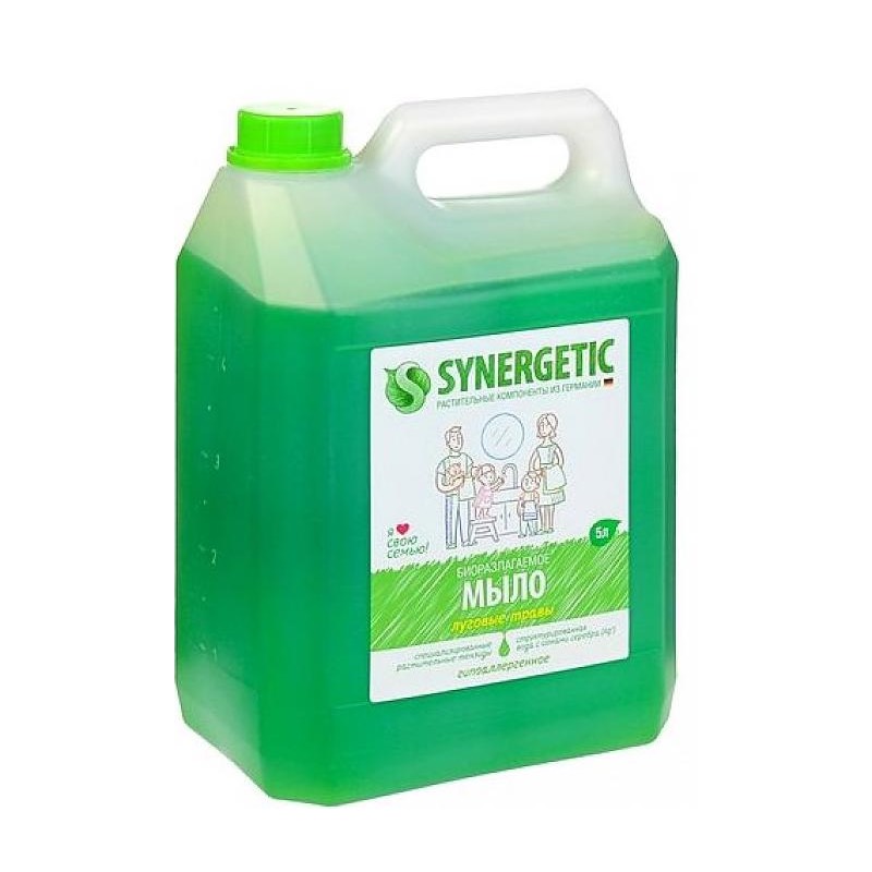 Жидкое мыло Synergetic Луговые травы 5L 4613720438983 в Москвe