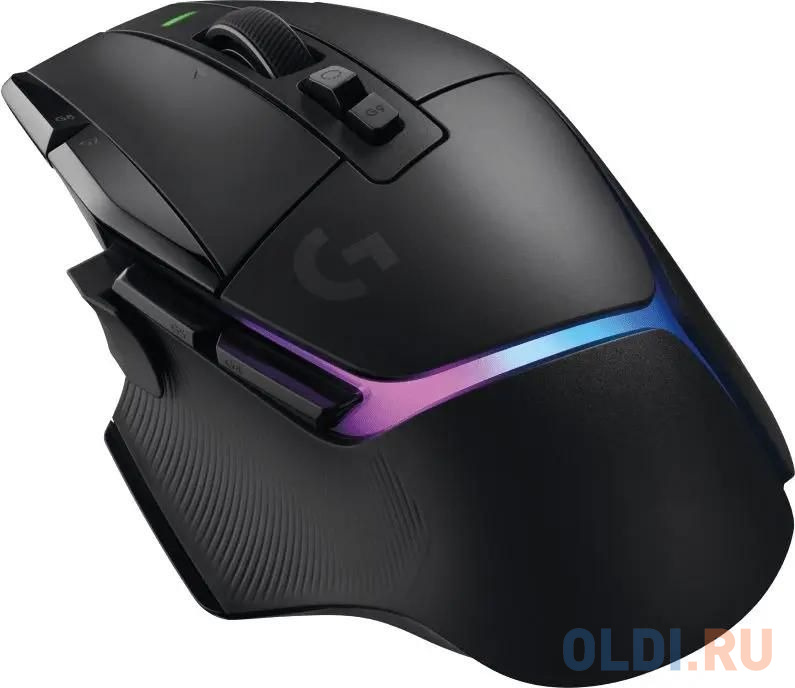 Мышь Logitech G502 X Plus черный оптическая (25600dpi) беспроводная USB (13but) в Москвe