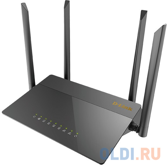 маршрутизатор/ DIR-841/GF,DIR-841/GFRU AC1200 Wi-Fi Router, 1000Base-X SFP WAN, 4x100Base-TX LAN, 4x5dBi external antennas