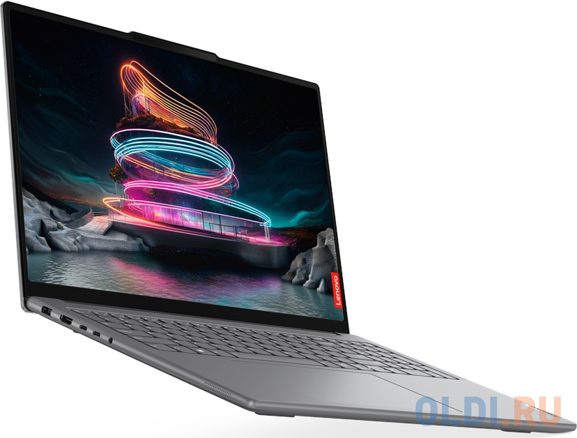 Lenovo Yoga Pro 9 16IMH9 [83DN006BRU] Luna Grey 16" {3.2K (3200x2000) mini LED 1200nits 165Hz Ultra 9 185H(2.3GHz)/64GB Sold/1TB SSD/RTX4070 8Gb/