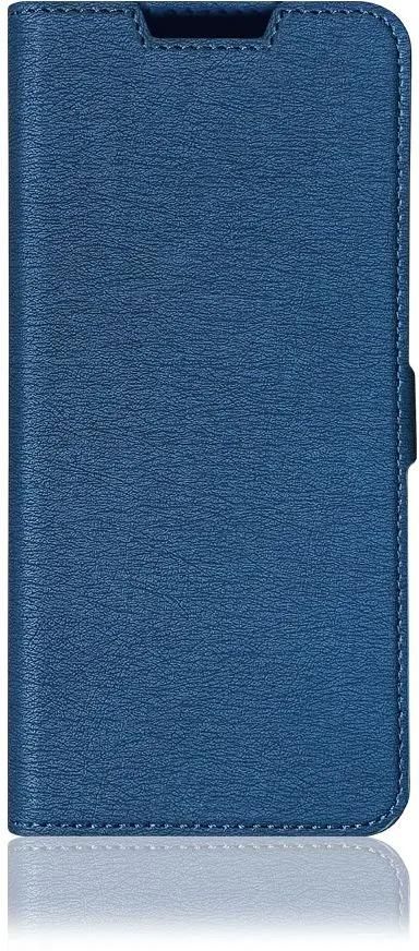 Чехол-книжка DF sFlip 91 для смартфона Samsung Galaxy A03 Core, иск.кожа, силикон, синий (DF sFlip-91)