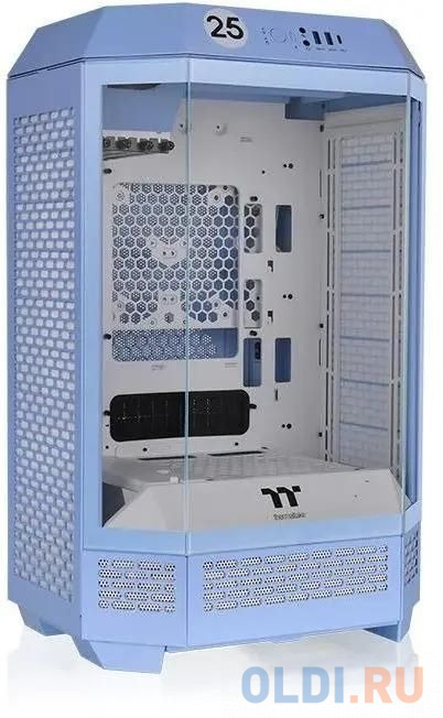 Корпус Thermaltake The Tower 300 Hydrangea голубой без БП miniITX 7x120mm 5x140mm 2xUSB3.0 audio bott PSU