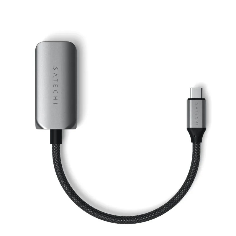 Сетевая карта Satechi USB-C - 2.5 Gigabit Ethernet Adapter Space Grey ST-AE25M