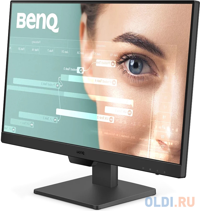 Мониторы/ Benq GW2490E 23.8'', 1920x1080, IPS,  100Hz, 20M:1, 250cd, 5ms, 2*HDMI, DP, Speakers, Flicker-free;Low Blue Light, 3Y, Black в Москвe