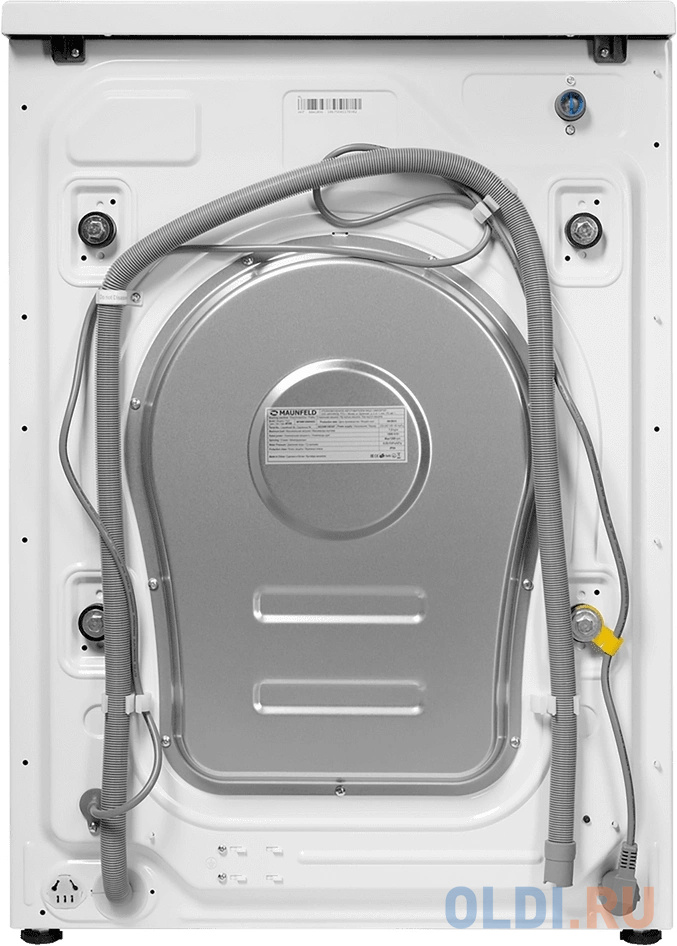 Стиральная машина MAUNFELD MFWD14116WH05, с фронтальной загрузкой, с паром, 11кг, 1400об/мин, с сушкой, инверторная