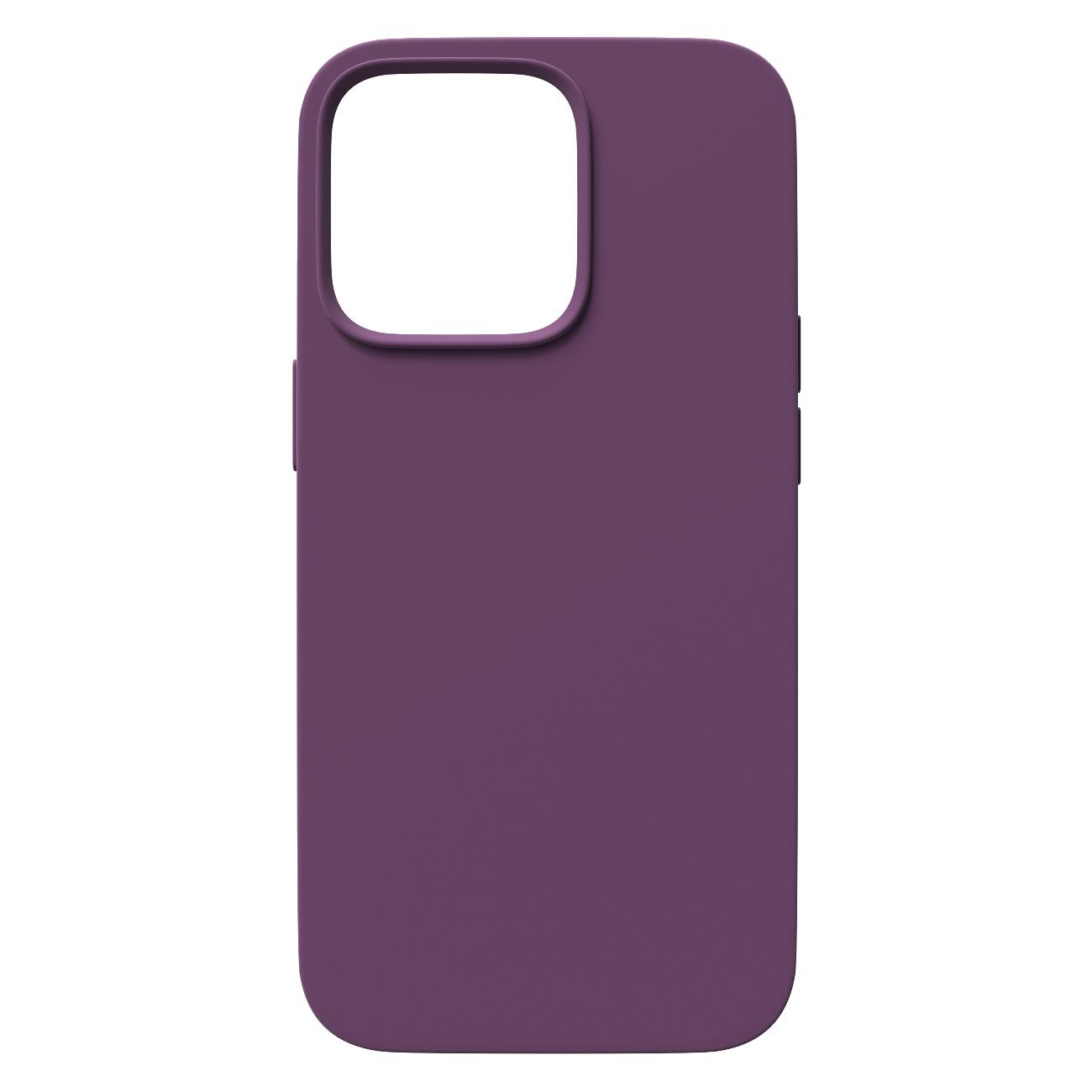 Чехол силиконовый Red Line для iPhone 14, с микрофиброй, Lavender