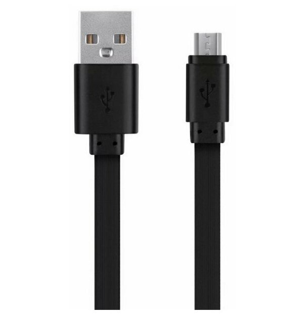 Кабель More choice USB 2.1A для Type-C Капитан ампер Light 1м черный K21a