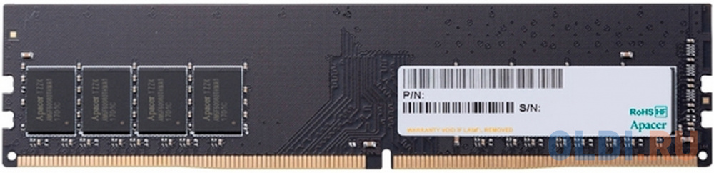 Apacer  DDR4   8GB  3200MHz DIMM (PC4-25600) CL22 1.2V (Retail) 1024*8  3 years (AU08GGB32CSYBGH/EL.08G21.GSH)