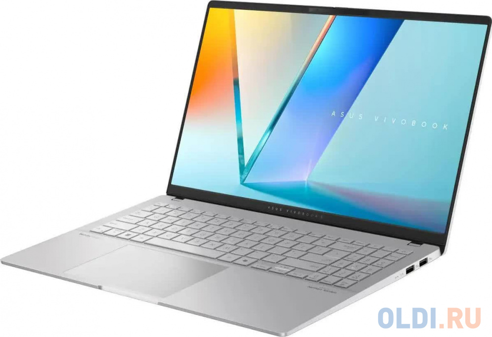 Ноутбук Asus Vivobook S 15 OLED S5507QA-MA052W Snapdragon X Elite X1E 78 100 32Gb SSD1Tb Qualcomm Adreno 15.6" OLED 3K (2880x1620) Windows 11 Hom