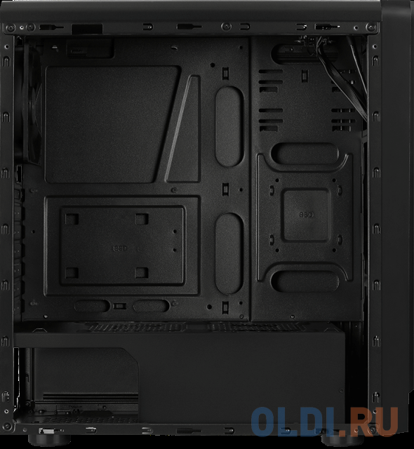 Корпус ATX Aerocool RIFT Без БП чёрный в Москвe