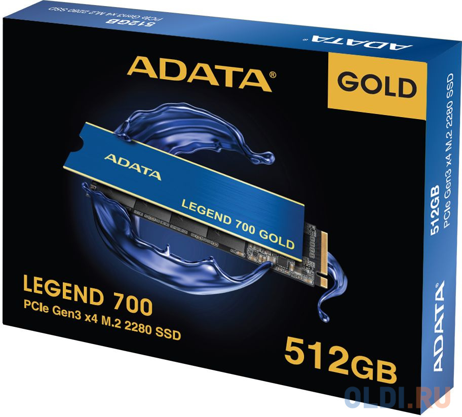 SSD жесткий диск M.2 2280 512GB SLEG-700G-512GCS-SH7 ADATA