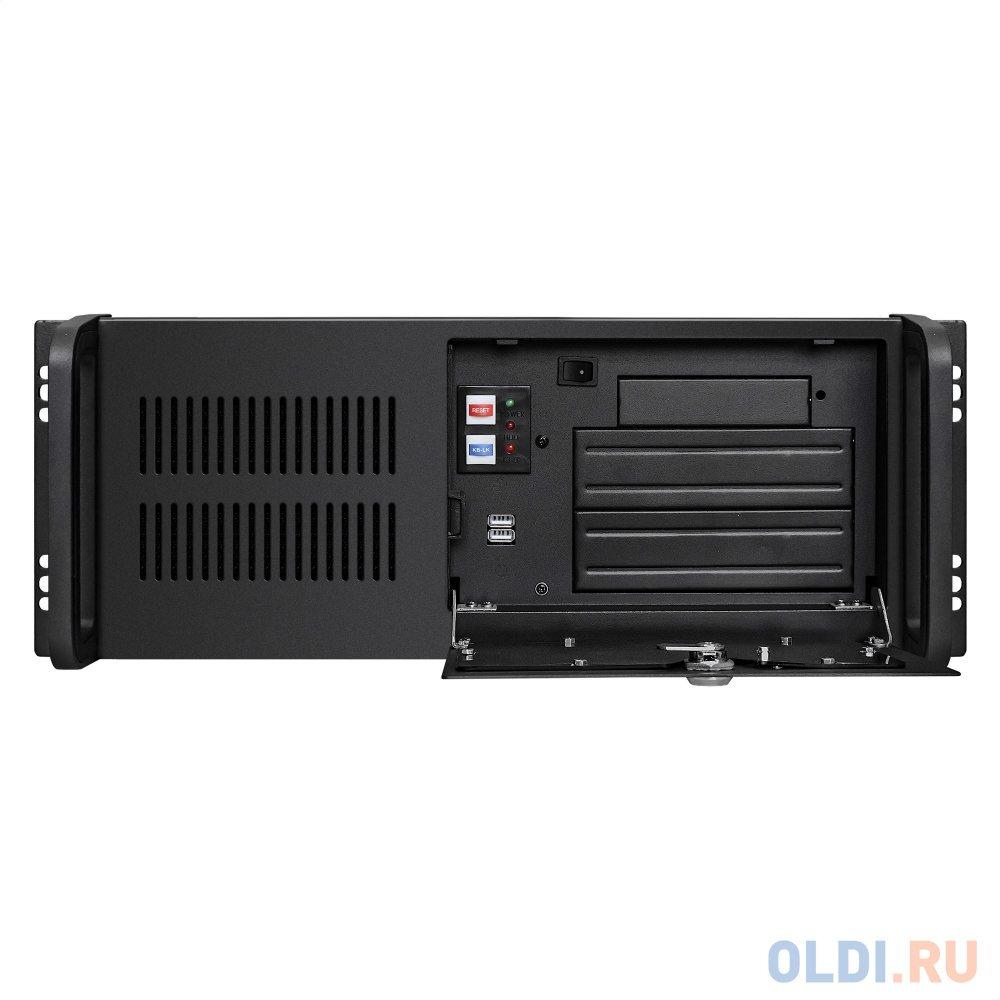 Серверный корпус ExeGate Pro 4U450-07/4U4017S <RM 19", высота 4U, глубина 450, БП 1100ADS, USB>