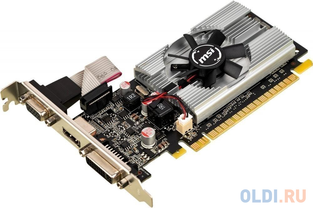 Видеокарта MSI GeForce GT 210 N210-1GD3/LP 1024Mb в Москвe