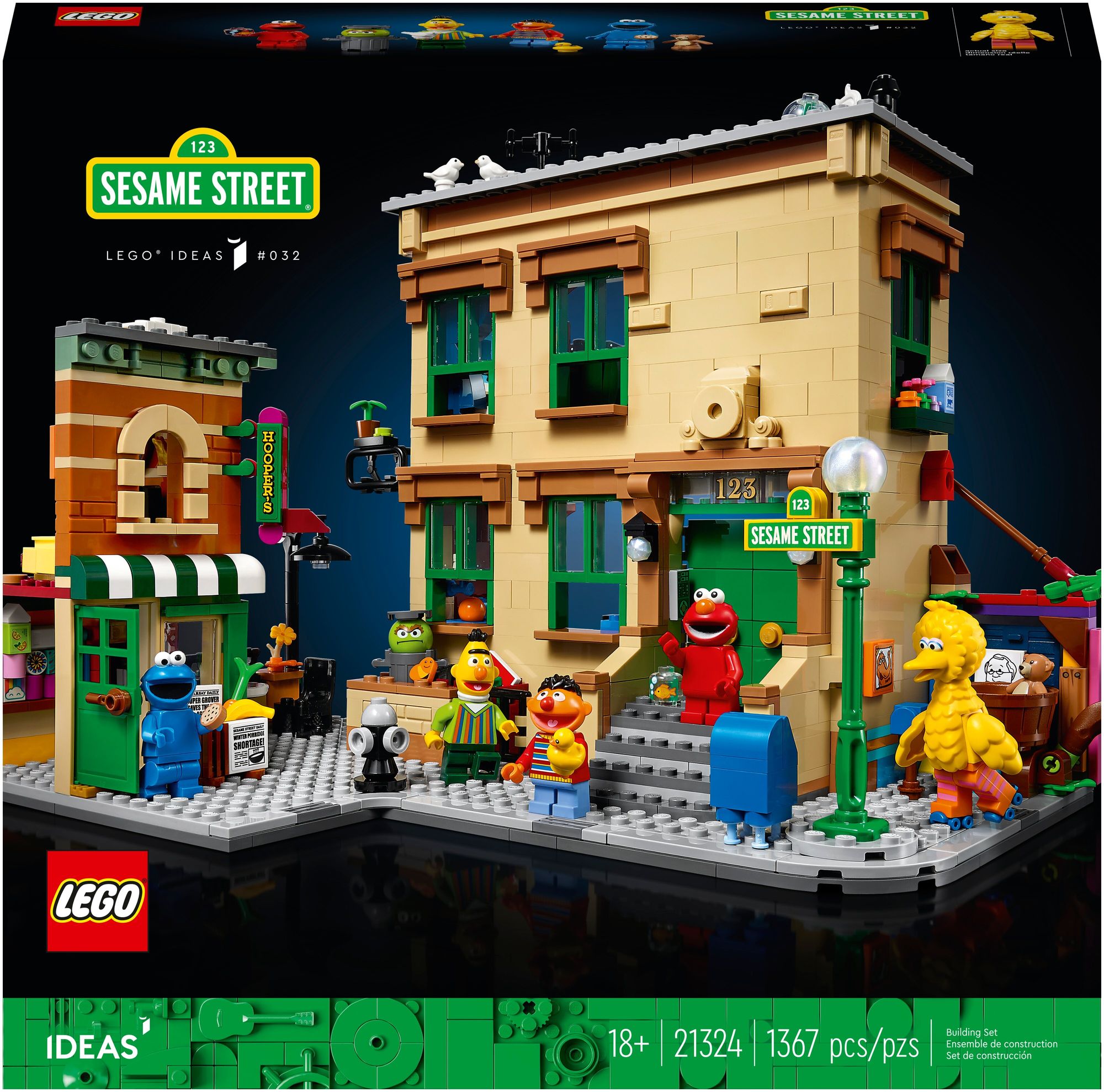 Конструктор Lego 21324 123 Sesame Street в Москвe