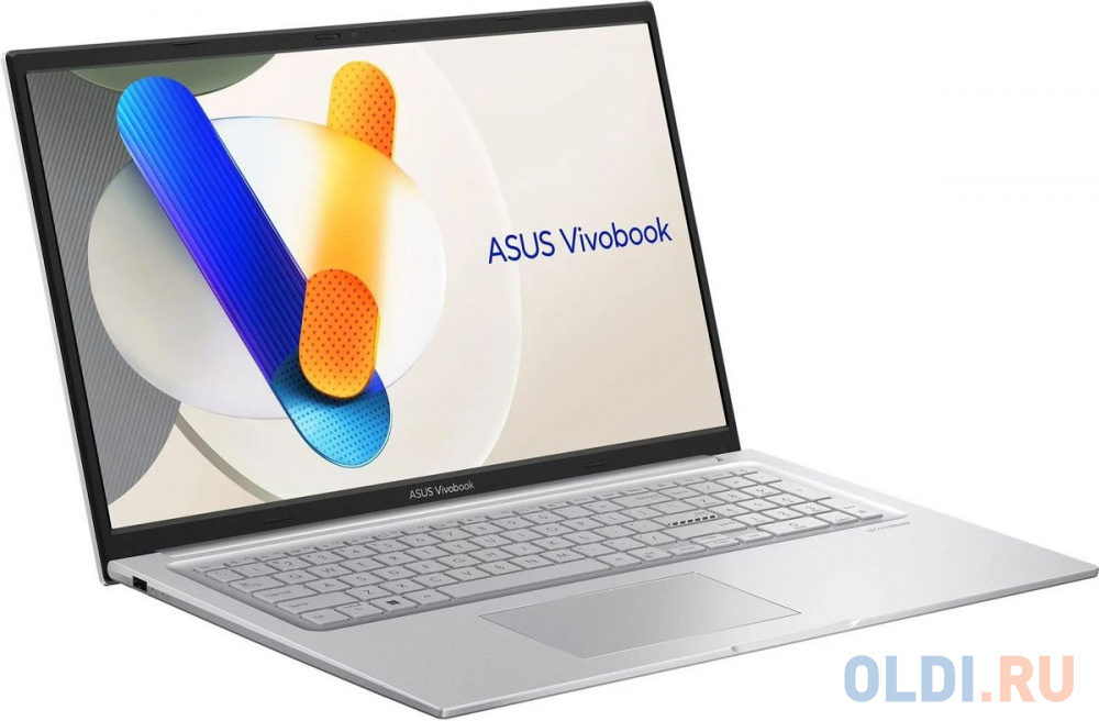 ASUS Vivobook 17 X1704VA-AU397 Core  i5-1335U /DDR4 16GB/1TB M.2 SSD /17.3" FHD IPS (1920 x 1080)/No OS/Cool Silver/2,1Kg/RU_EN_Keyboard в Москвe