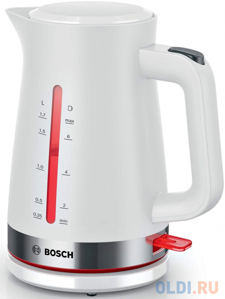 Чайник электрический Bosch TWK4M221 1.7л. белый корпус: пластик в Москвe