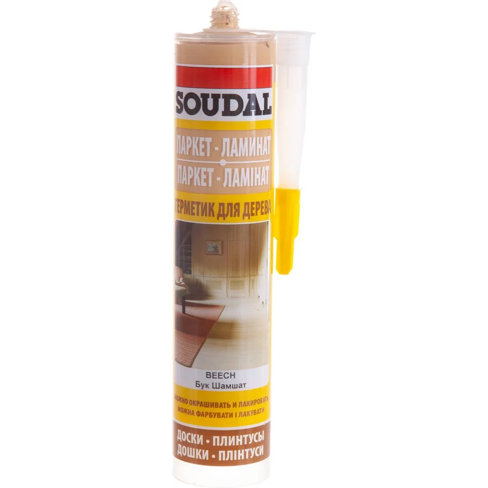 Паркетный акриловый герметик Soudal