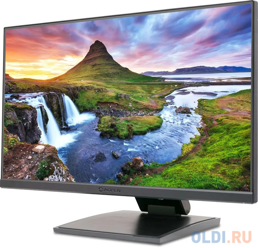 Монитор Aopen 23.8" 24UT1YAbmihuzx черный IPS LED 1ms 16:9 HDMI M/M матовая HAS 250cd 178гр/178гр 1920x1080 75Hz FreeSync FHD USB Touch 6.37кг