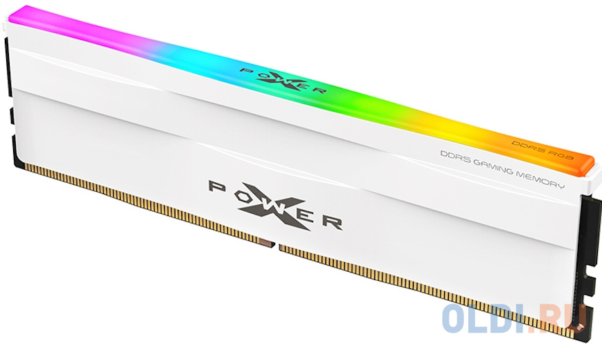 Модуль памяти Silicon Power 32GB 5600МГц XPOWER Zenith RGB DDR5 CL40 DIMM 2Gx8 DR White
