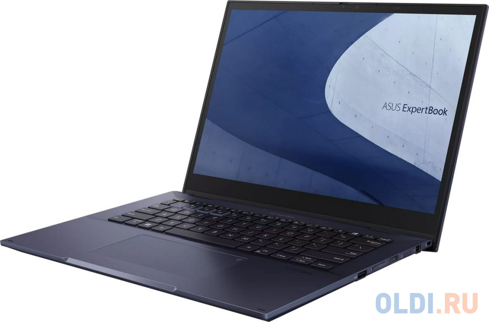 Ноутбук ASUS ExpertBook B7 Flip B7402FBA-L90079 Intel Core i5-1240P/16Gb/SSD512Gb/14&quot;/WQXGA (2560 x 1600)/IPS/touch/noOS/Star Black (90NX04V1