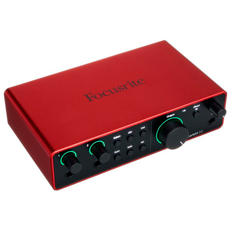 Аудиоинтерфейс Focusrite Scarlett 2i2 4th Gen в Москвe