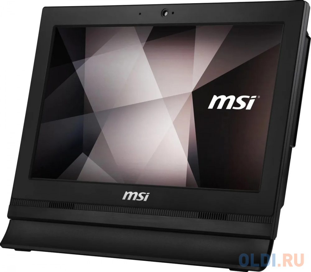 Моноблок MSI Pro 16T 10M-261XRU 15.6" HD Touch Cel 5205U (1.9) 8Gb SSD512Gb HDG CR noOS GbitEth WiFi BT 65W клавиатура мышь Cam черный 1366x768 в Москвe