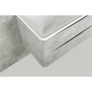 Тумба с раковиной BelBagno Acqua 80 Cemento Verona Grigio (ACQUA-800-2C-SO-CVG, BB800/455-LV-MR-ALR) в Москвe