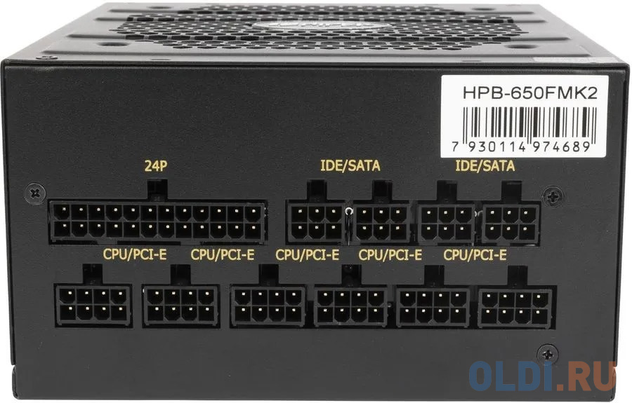 Блок питания HIPER HPB-650FMK2 650 Вт