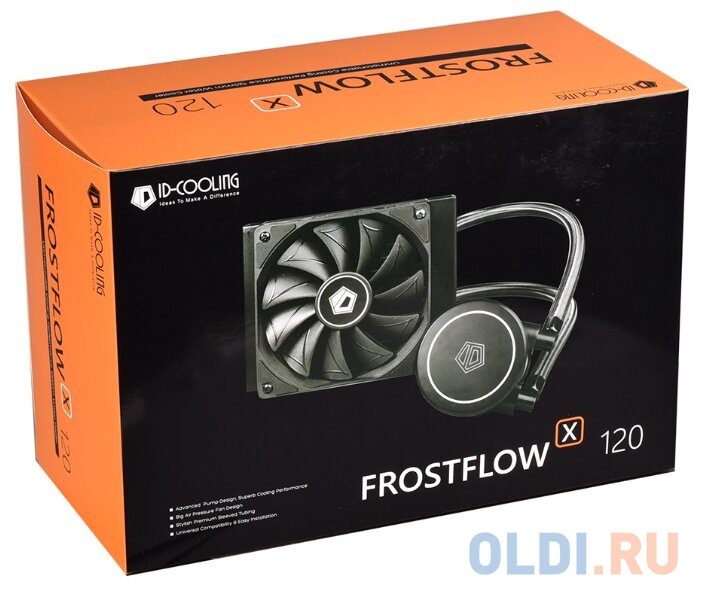 Система водяного охлаждения ID-Cooling FROSTFLOW X 120 (Black) 200W all Intel/AMD в Москвe