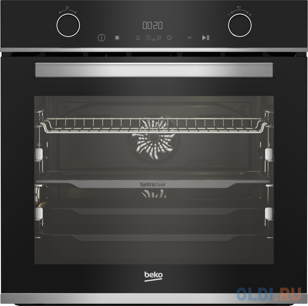 Духовой шкаф Beko BBVM13400XDS,  черный