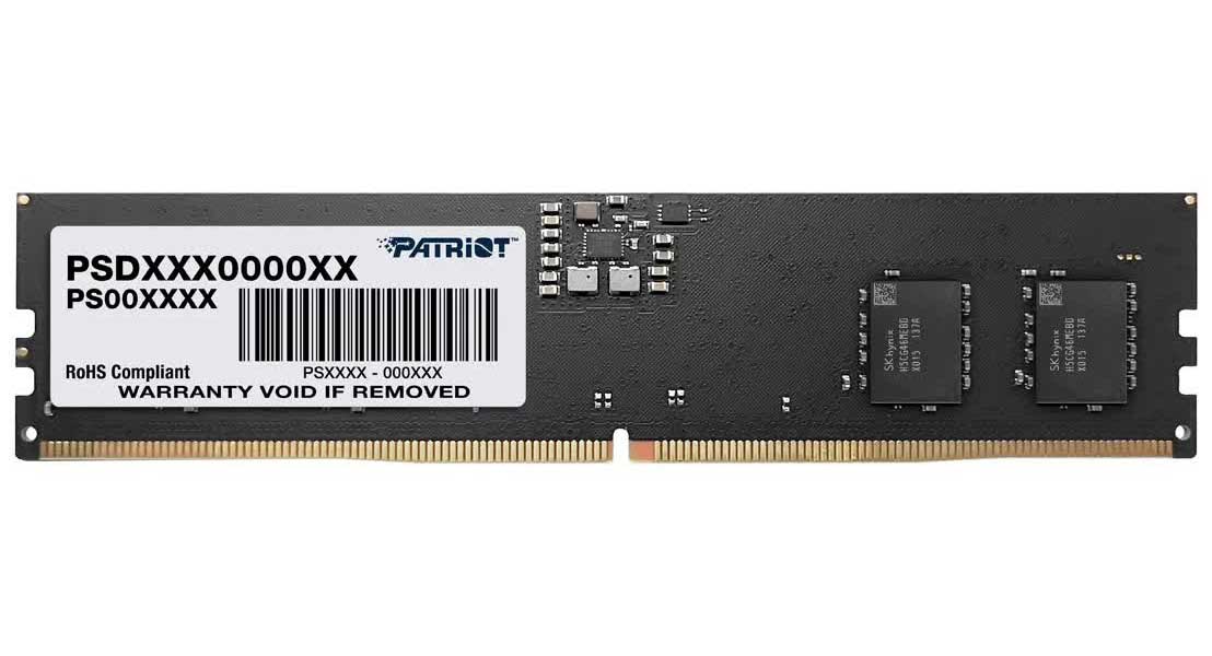 Память оперативная DDR5 Patriot 8Gb 4800MHz (PSD58G480041)