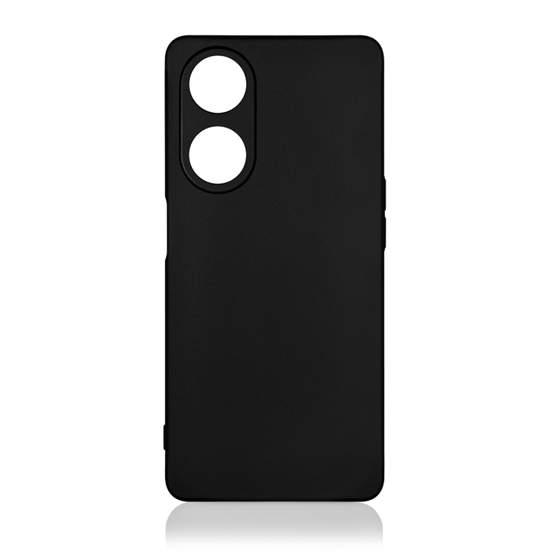 Чехол DF для Oppo A1 5G / A98 5G Silicone Black oCase-14 в Москвe