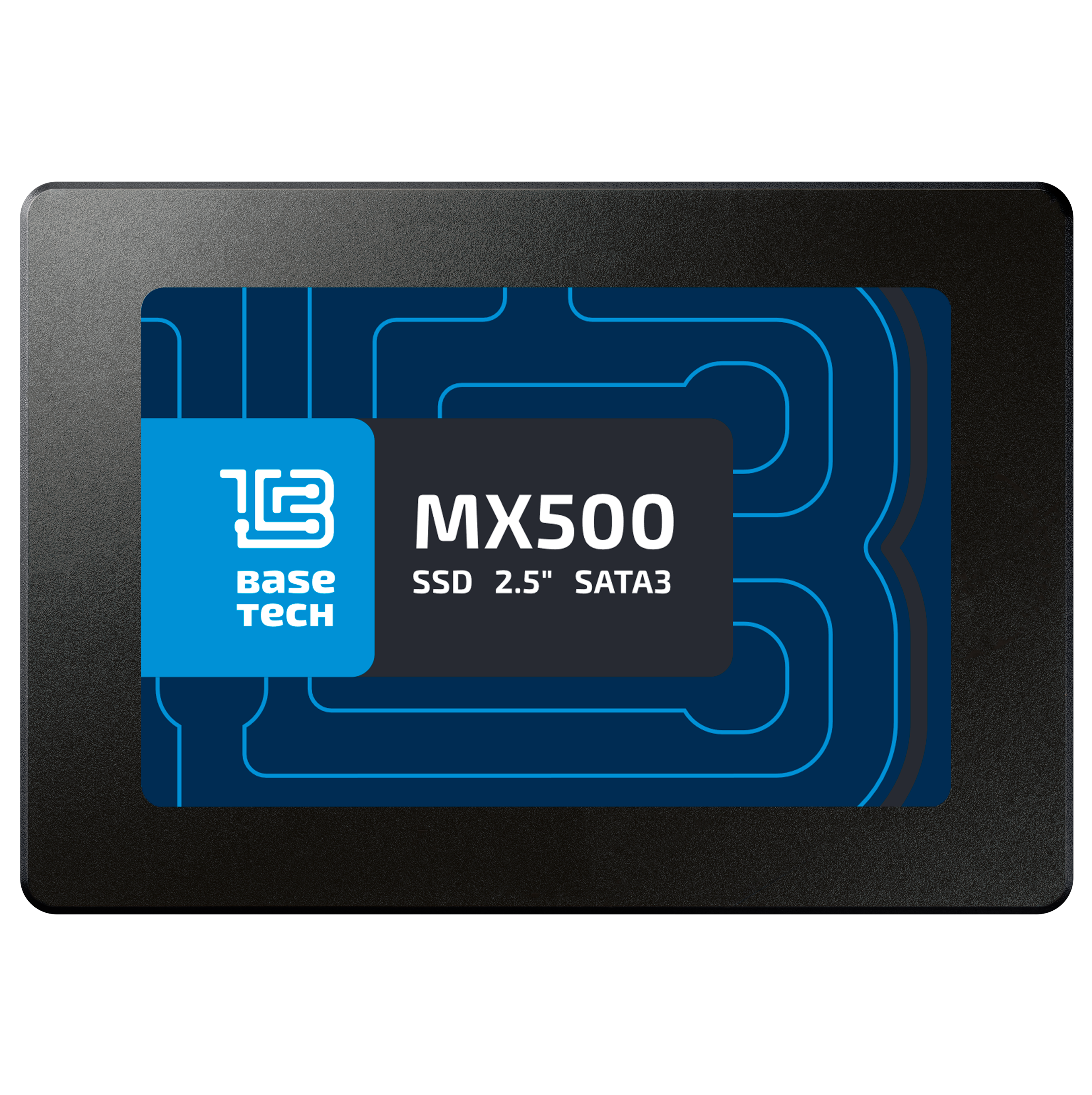 Твердотельный накопитель (SSD) BaseTech 500Gb MX500, 2.5", SATA3 (BT-CT500MX500SSD1N) Bulk (OEM)