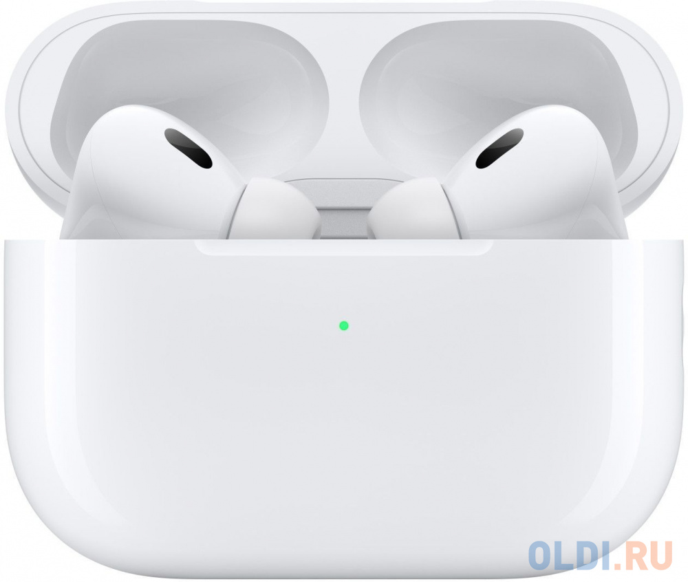 Гарнитура внутриканальные Apple AirPods Pro 2 A2698 A2699 A2700 белый беспроводные bluetooth в ушной раковине (MQD83ZE/A)
