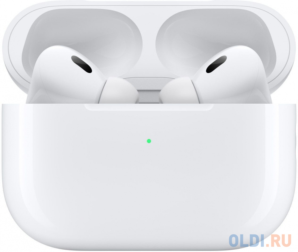 Гарнитура внутриканальные Apple AirPods Pro 2 A2698 A2699 A2700 белый беспроводные bluetooth в ушной раковине (MQD83ZE/A) в Москвe