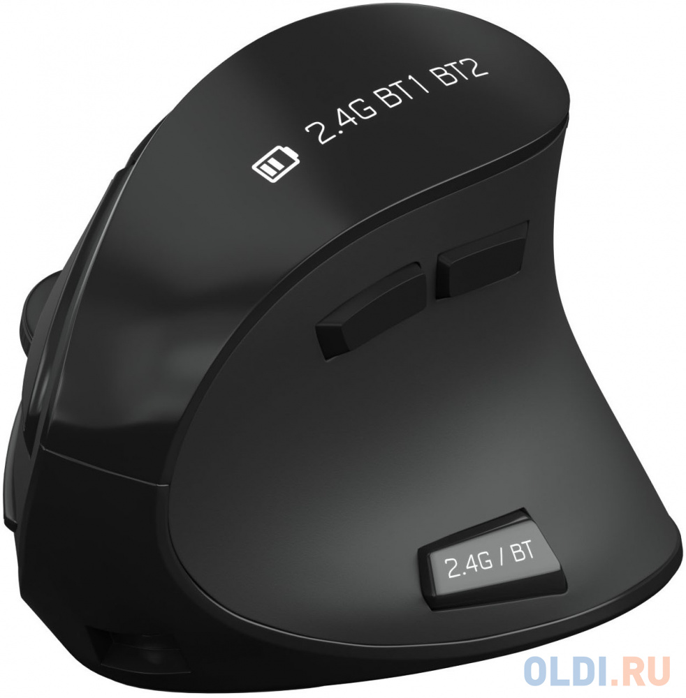 Мышь беспроводная Oklick 990MW чёрный USB + Bluetooth
