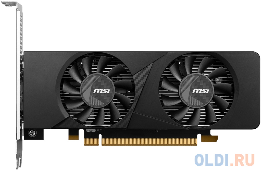 Видеокарта MSI RTX3050 LP 6GB GDDR6 96bit DP HDMI 2FAN RTL