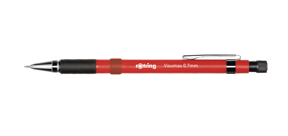 Карандаш механический Rotring Visumax 2089098 красный (12 шт. в уп-ке)