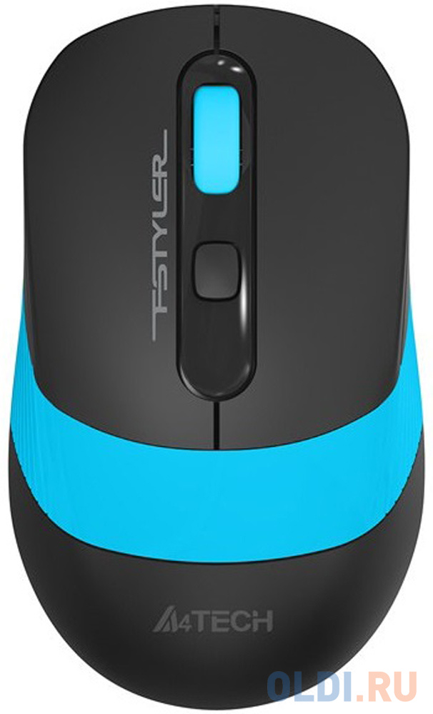 A-4Tech Клавиатура + мышь A4 Fstyler FG1010  BLUE клав:черный/синий мышь:черный/синий USB беспроводная [1147572]